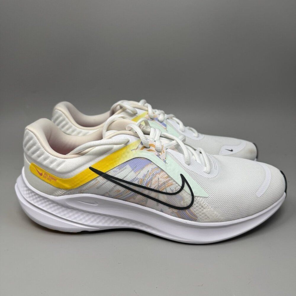 Nike Womens Quest 5 Premium DO9473-100 White Running Shoes Sneakers Size 10